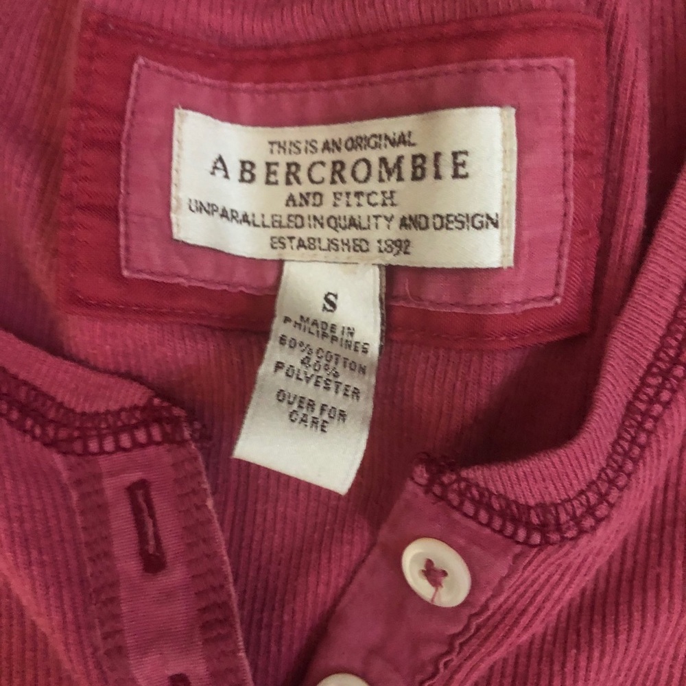 Red Abercrombie Shirt